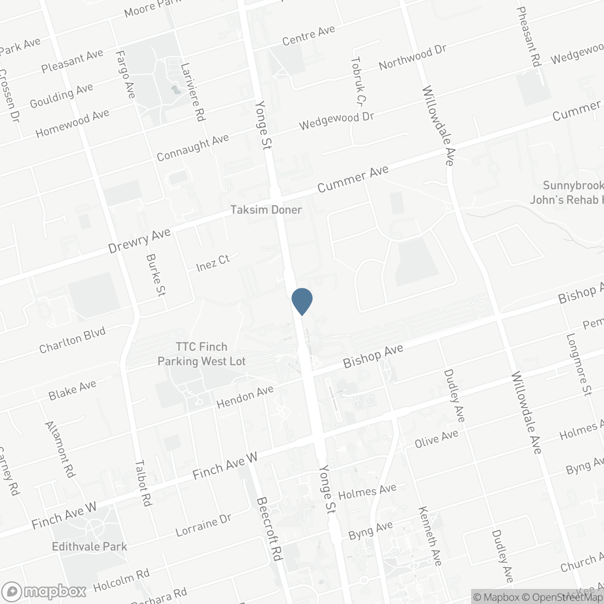 1909 - 5791 YONGE STREET, Toronto, Ontario M2M 3T9